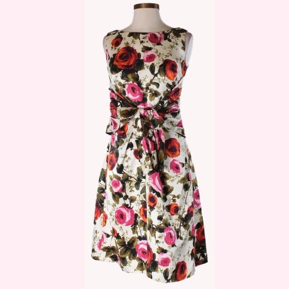 kate spade Dresses & Skirts - Kate Spade Jillian Dress - Rose Print, 100% Silk